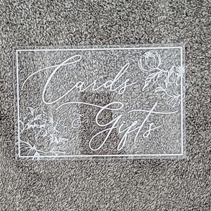 Cards and Gifts Sign